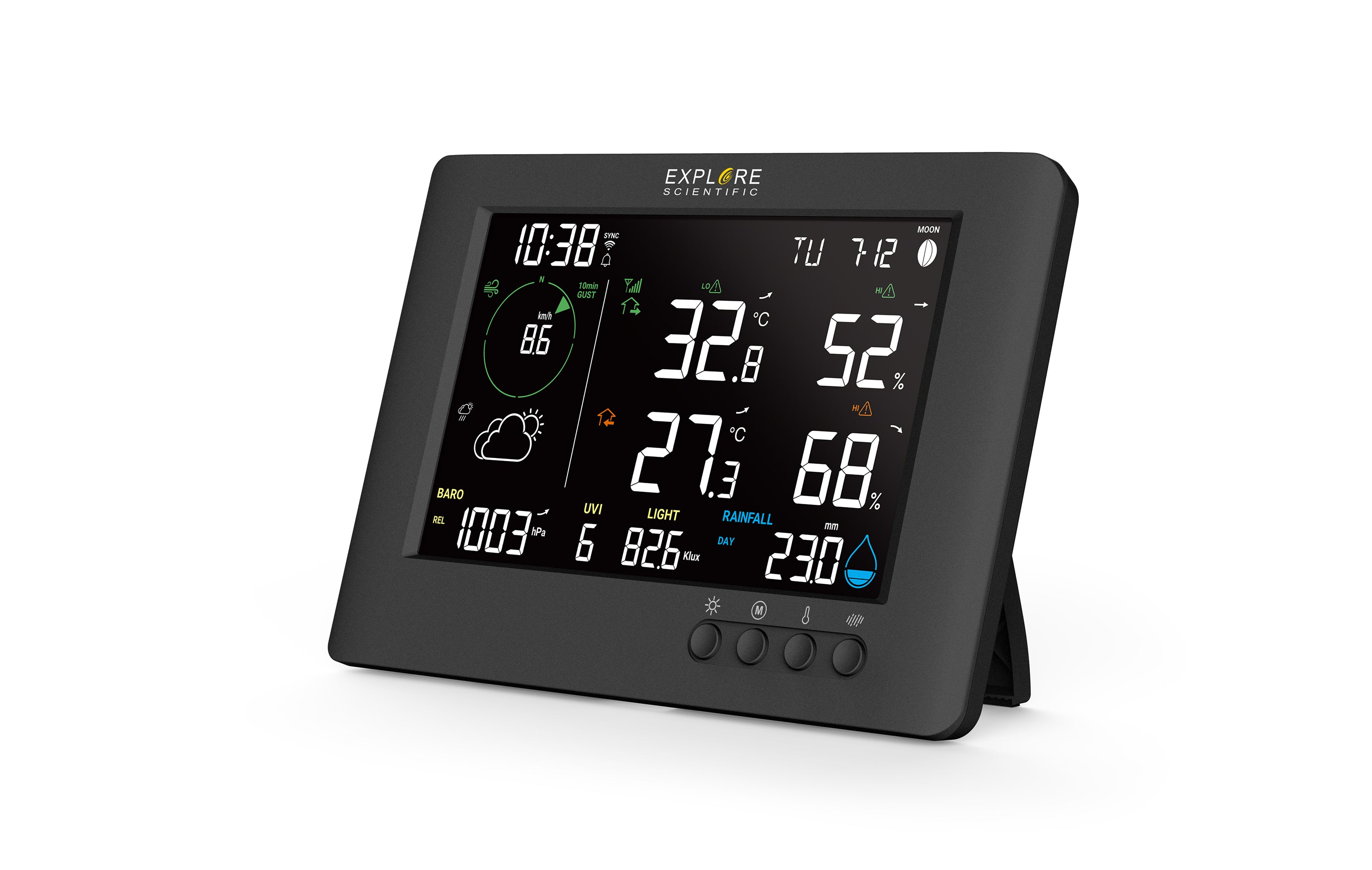 7 IN 1 WIFI Professional Weather Station