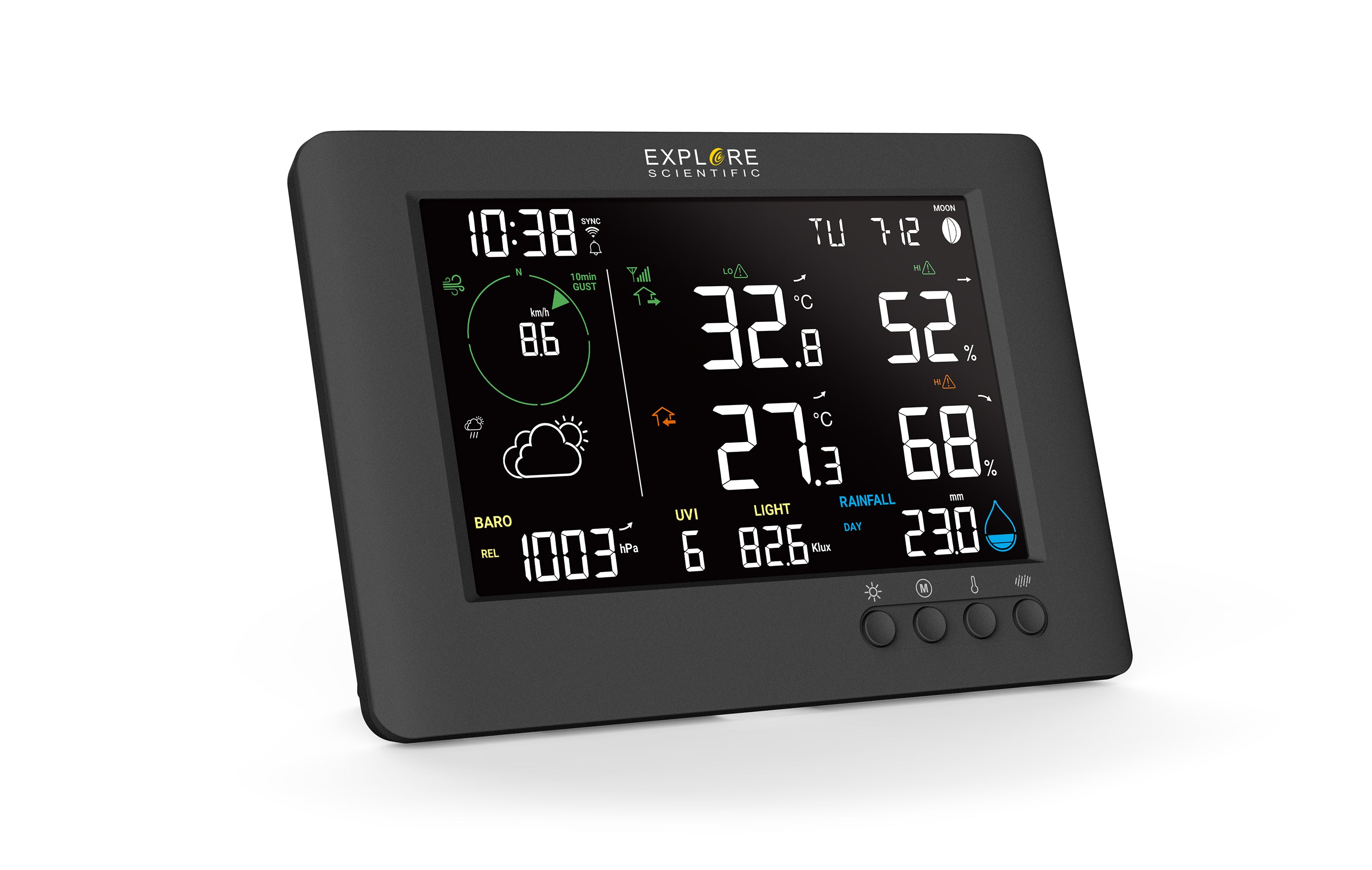 7 IN 1 WIFI Professional Weather Station
