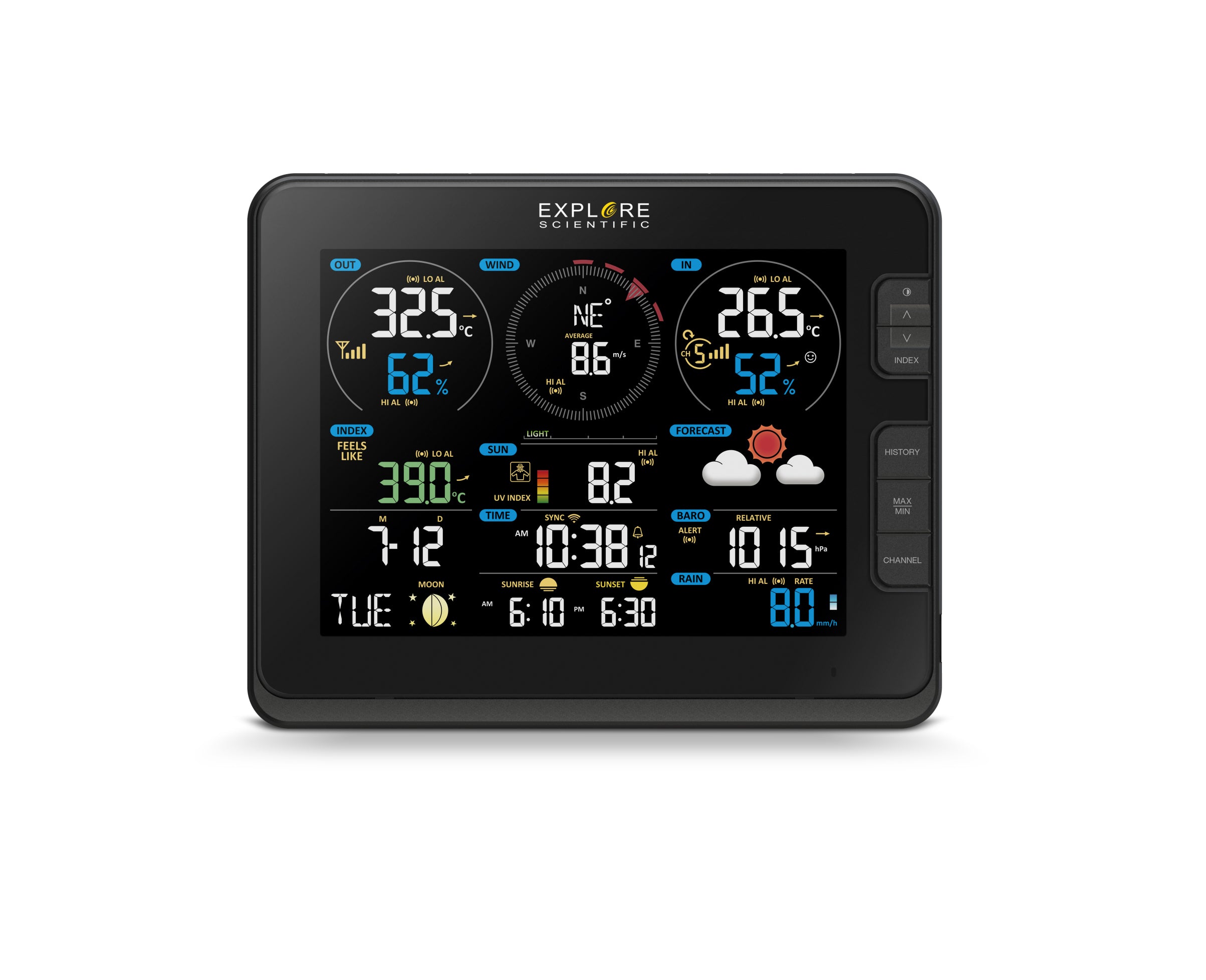7 IN 1 WIFI Advanced Professional Weather Station
