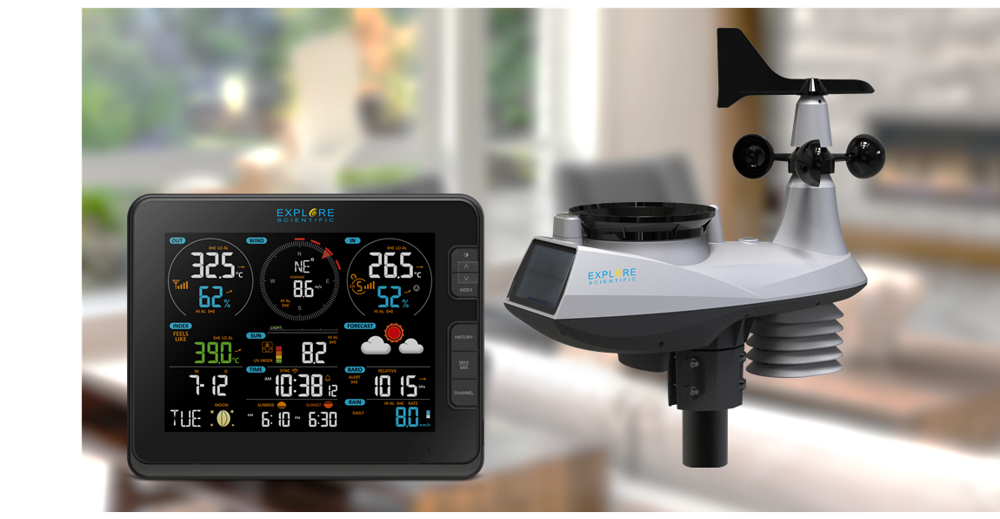 7 IN 1 WIFI Advanced Professional Weather Station
