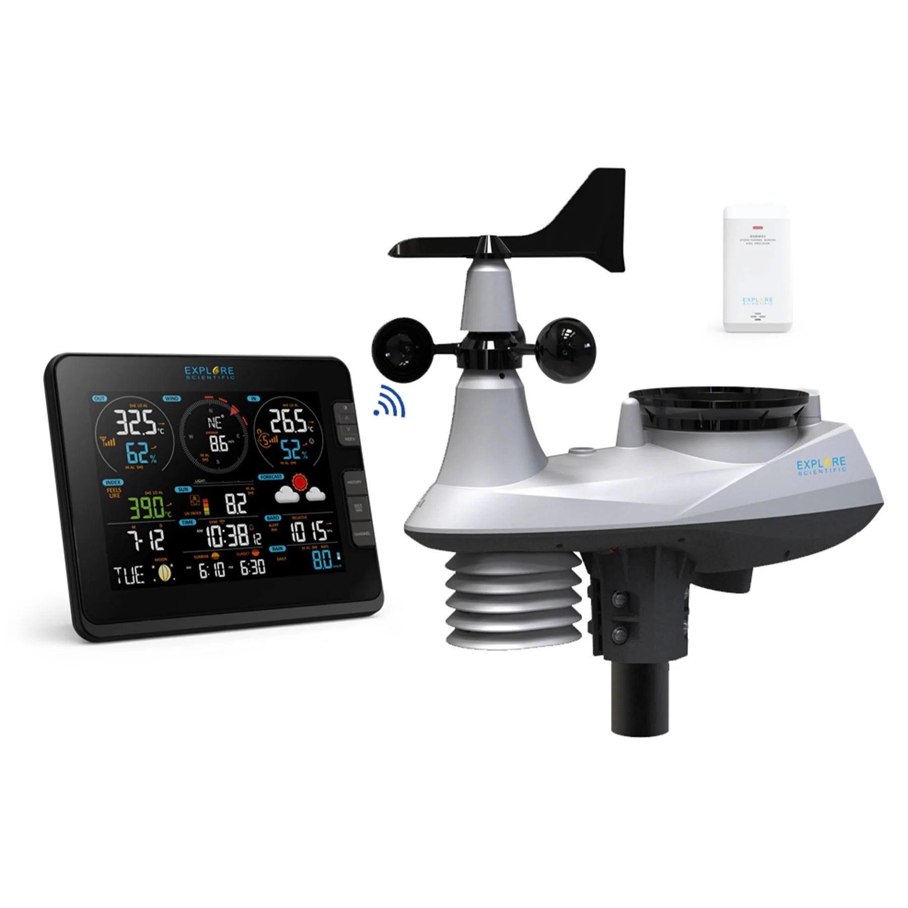 7 IN 1 WIFI Advanced Professional Weather Station